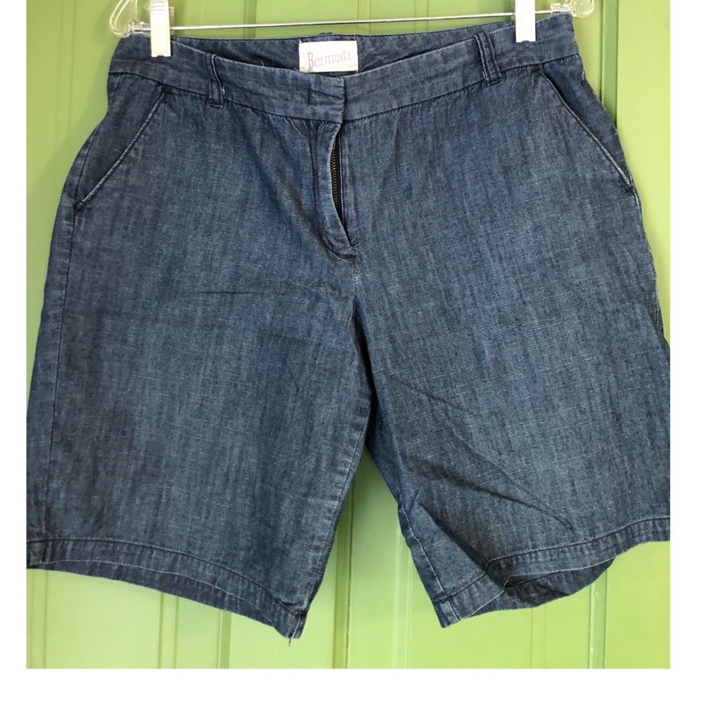 J. Crew Bermuda denim shorts